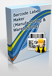 Barcode Maker for Industrial, Manufacturing and Warehousing Industry