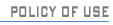 Policy of Use