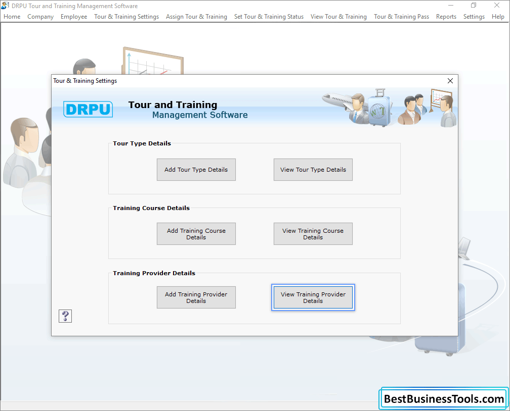 Tour & Training Settings